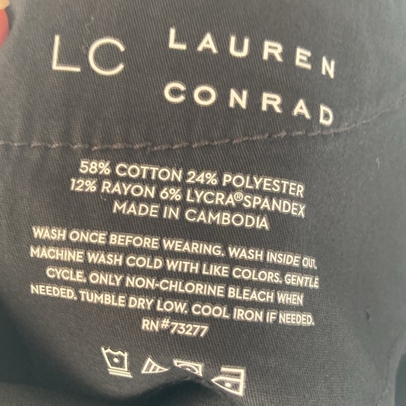 LC Lauren Conrad midrise super Skinny Jean 4 way stretch size 0 - Picture 16 of 16